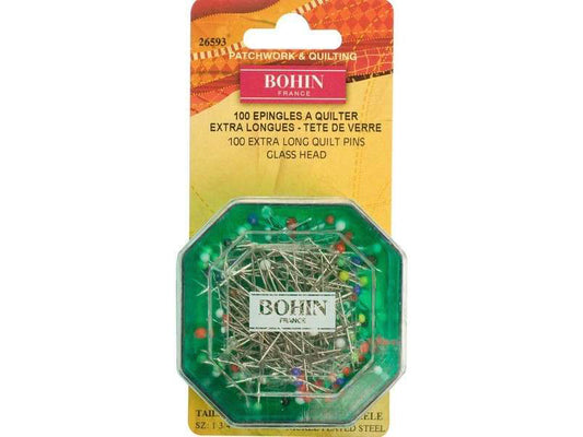 Bohin - Extra Long Quilt Pins 45mm