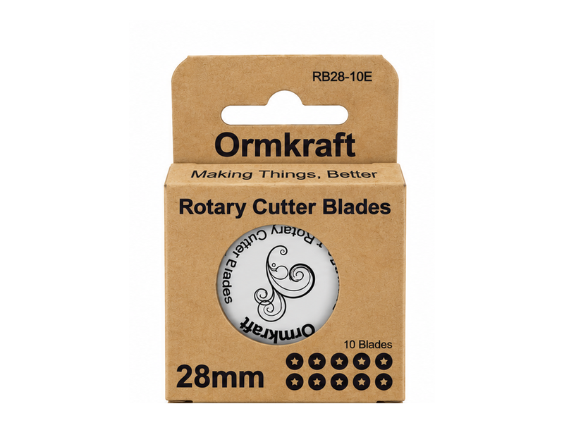 Ormkraft 28mm rotary cutter blades package