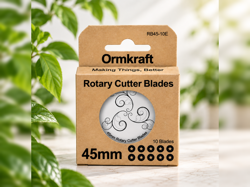 Ormkraft 45mm rotary cutter blades 10 pack