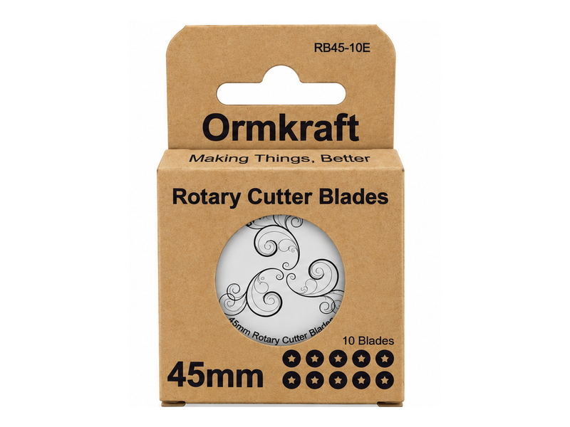 Ormkraft 45mm rotary cutter blades package