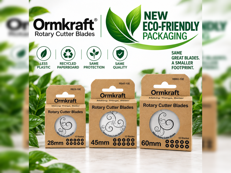 Ormkraft new eco-friendly recycled paperboard packaging