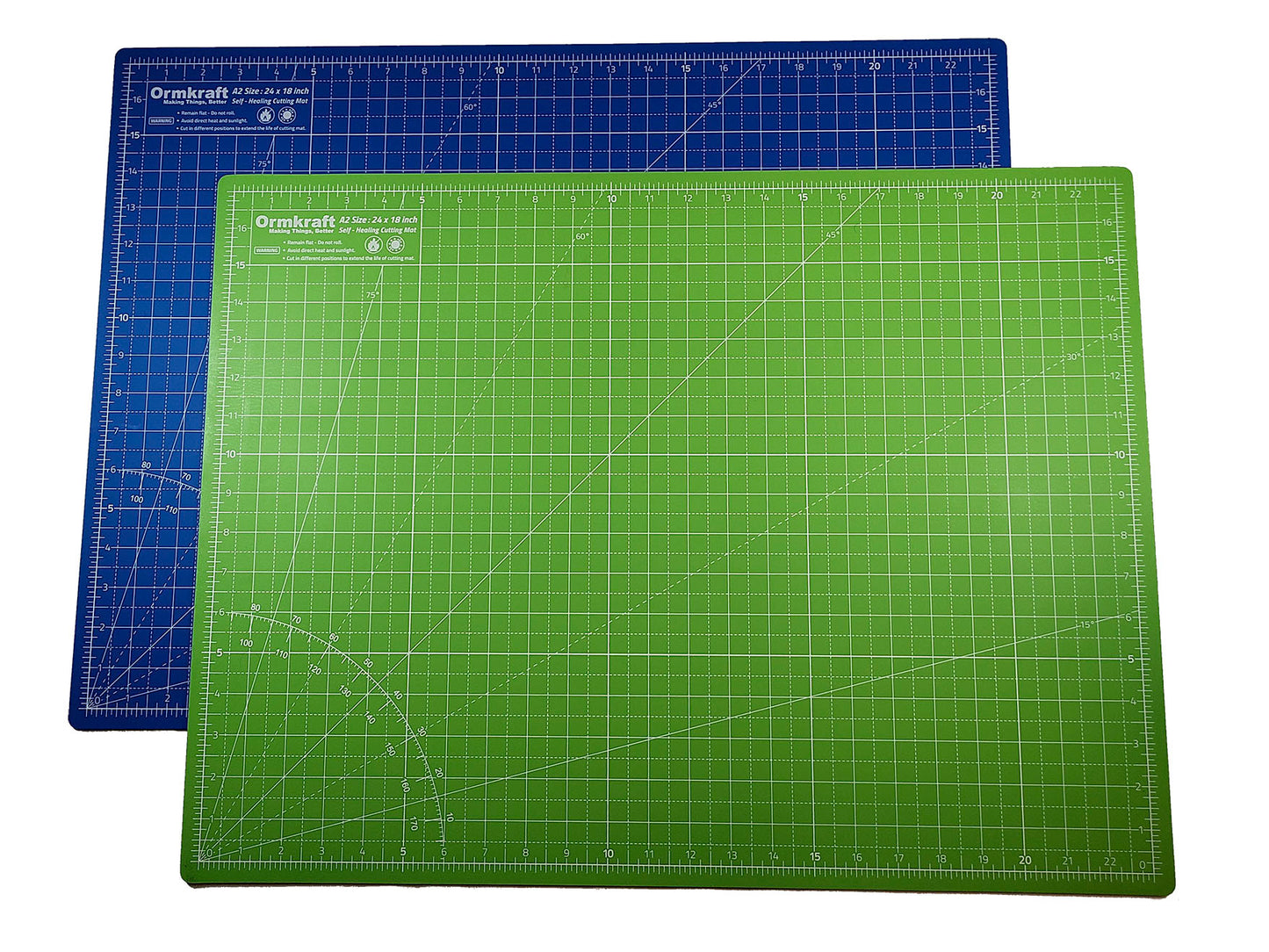 Size A2 18 X 24 Self-healing CUTTING MAT Reversible Inches and Centimeters  Thoughtful Design 5 Layer Mat, Finest Available 