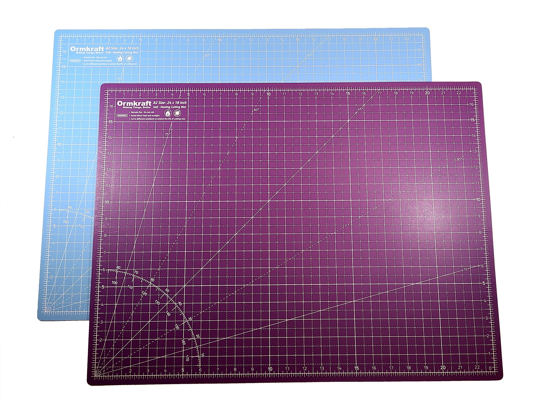 Size A2 18 X 24 Self-healing CUTTING MAT Reversible Inches and Centimeters  Thoughtful Design 5 Layer Mat, Finest Available -  Norway